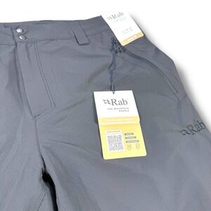 NWT Rab Incline Light Shorts Mens Size 36 XL 10"‎ in Anthracite